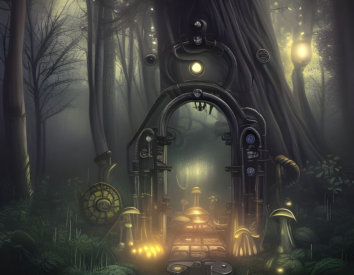 Steampunk Portal Ai Generated Artwork Nightcafe Creator