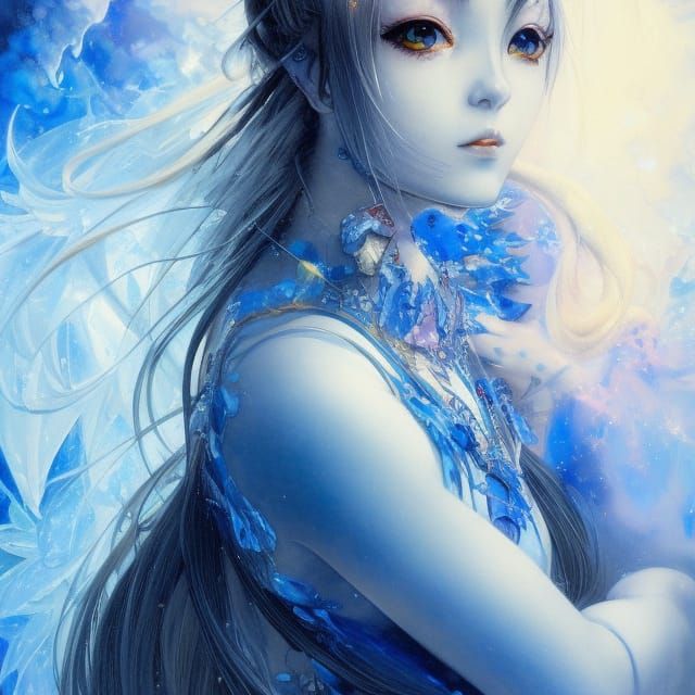 Ice Princess - AI Photo Generator - starryai