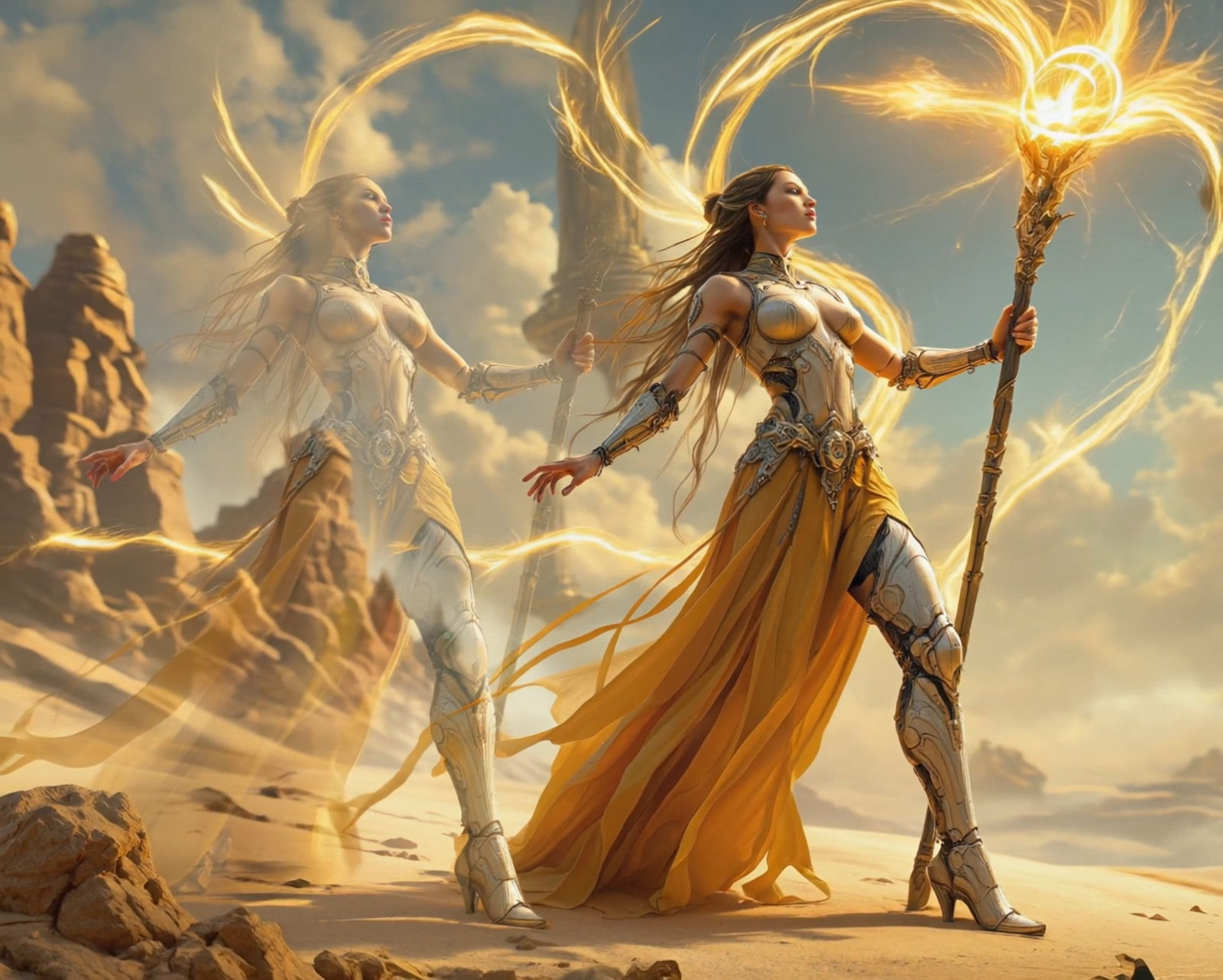 Echoflare Sentinel: Brilliance Unbound