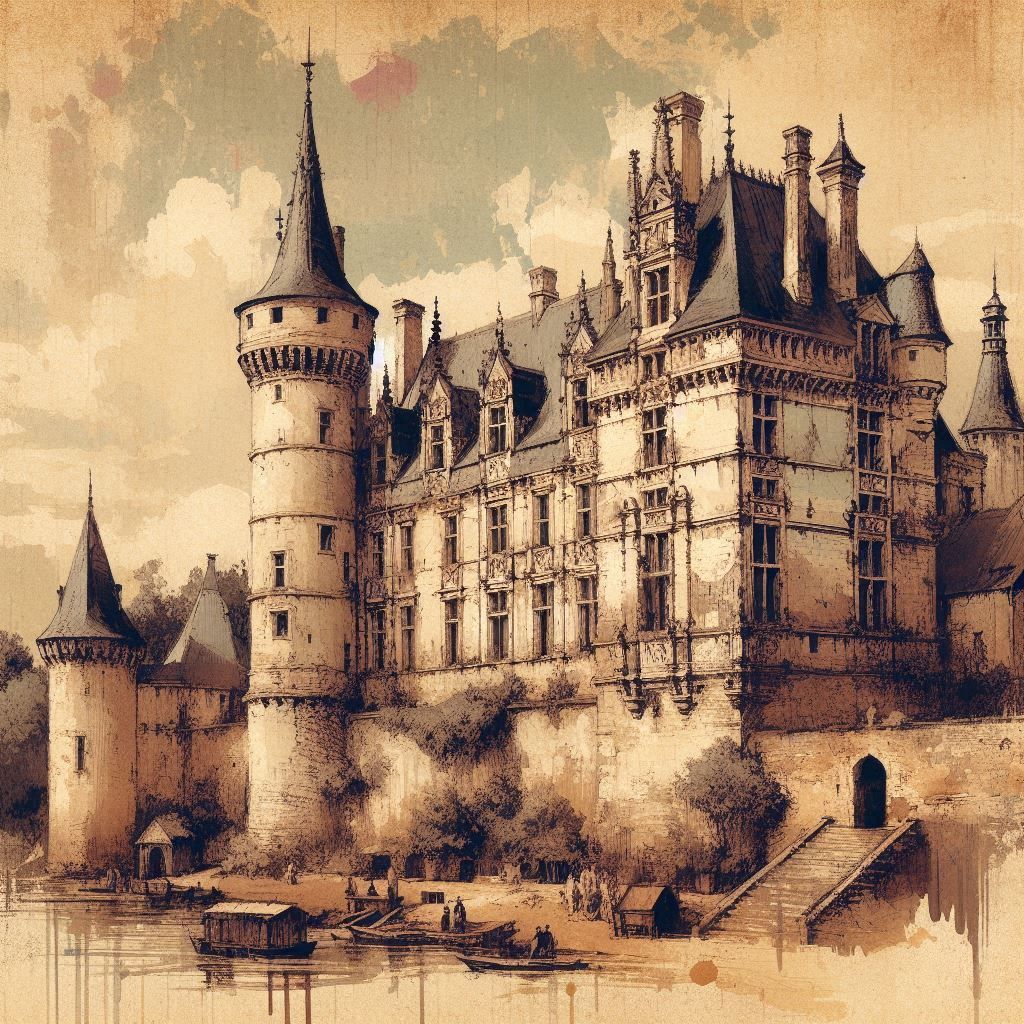 17th-century castle in the Loire Valley