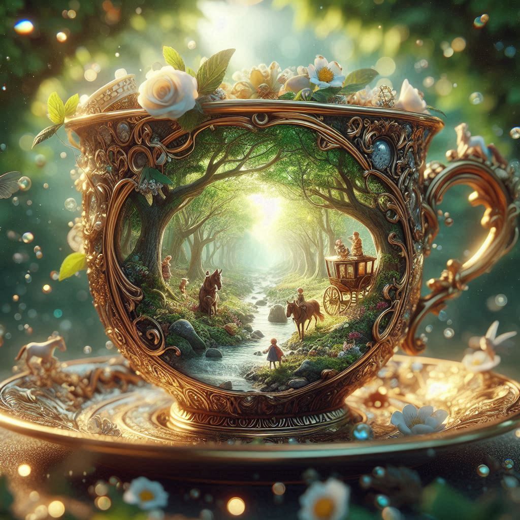Cup of fantasy  by @Csf