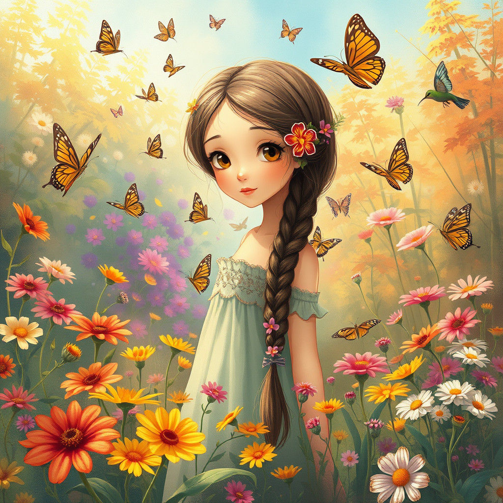 Gali in Whimsical Garden of Changing Seasons