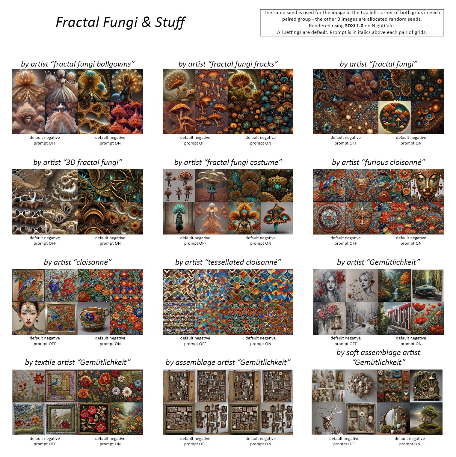 Fractal Fungi & Stuff