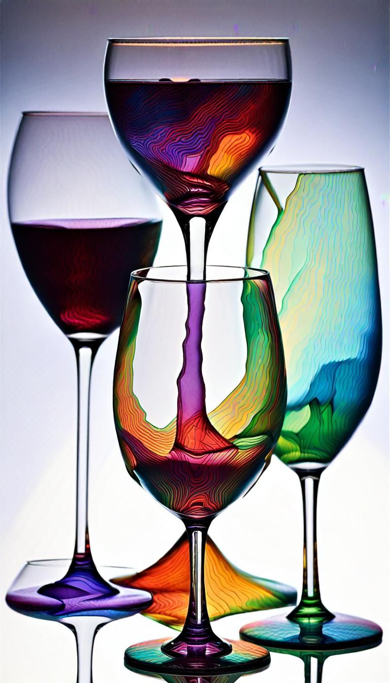 Extrapolate and Illustrate Four Distinct Different... - AI Art