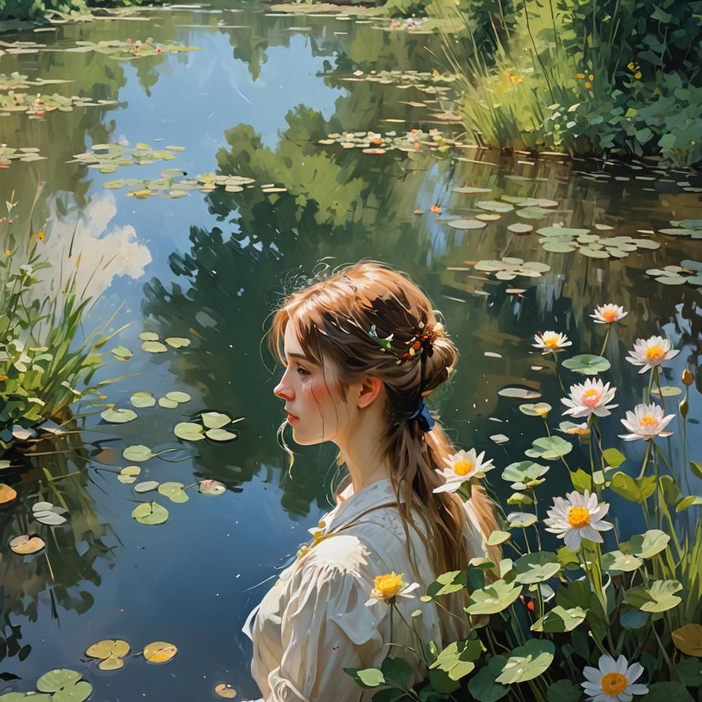 berthe morisot signature

lake and nature