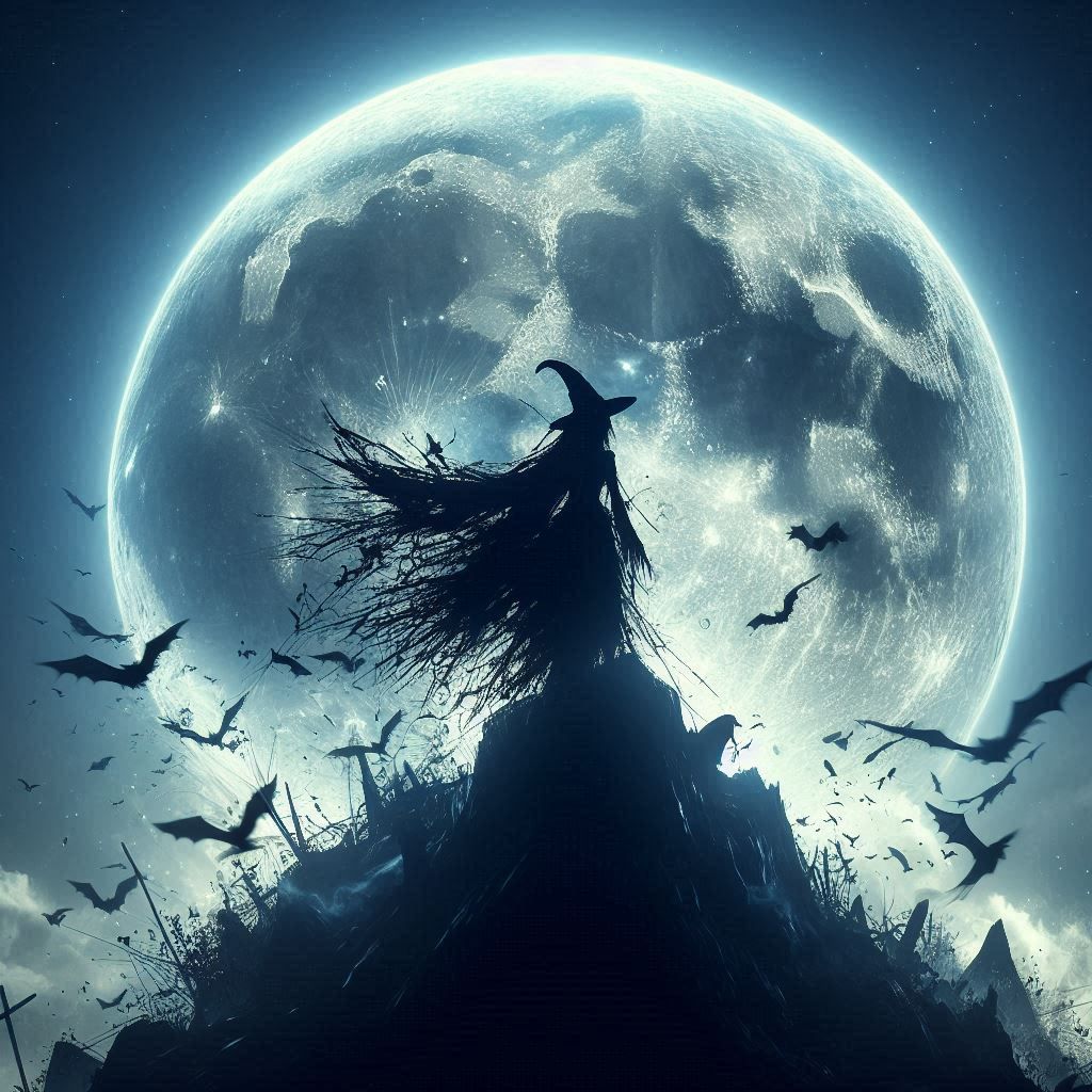 On Halloween witches come true