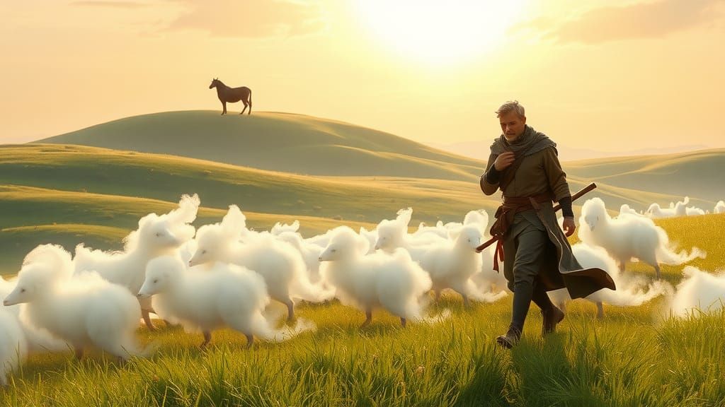 Cloud shepherd  by @Jake Blues