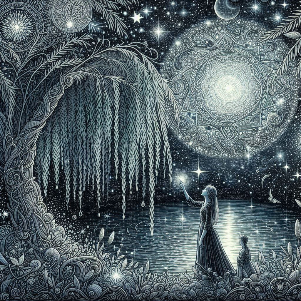 conversation with a willow tree