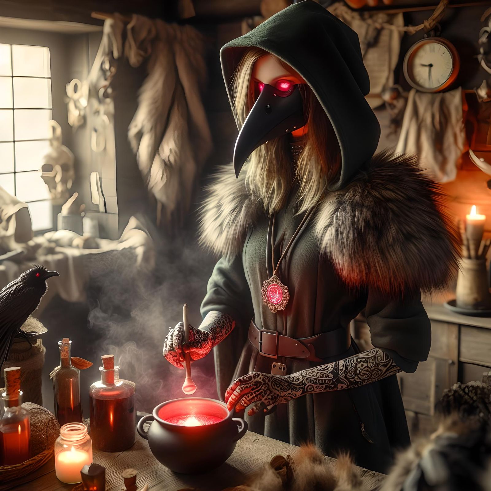 Mind Controlling Crow