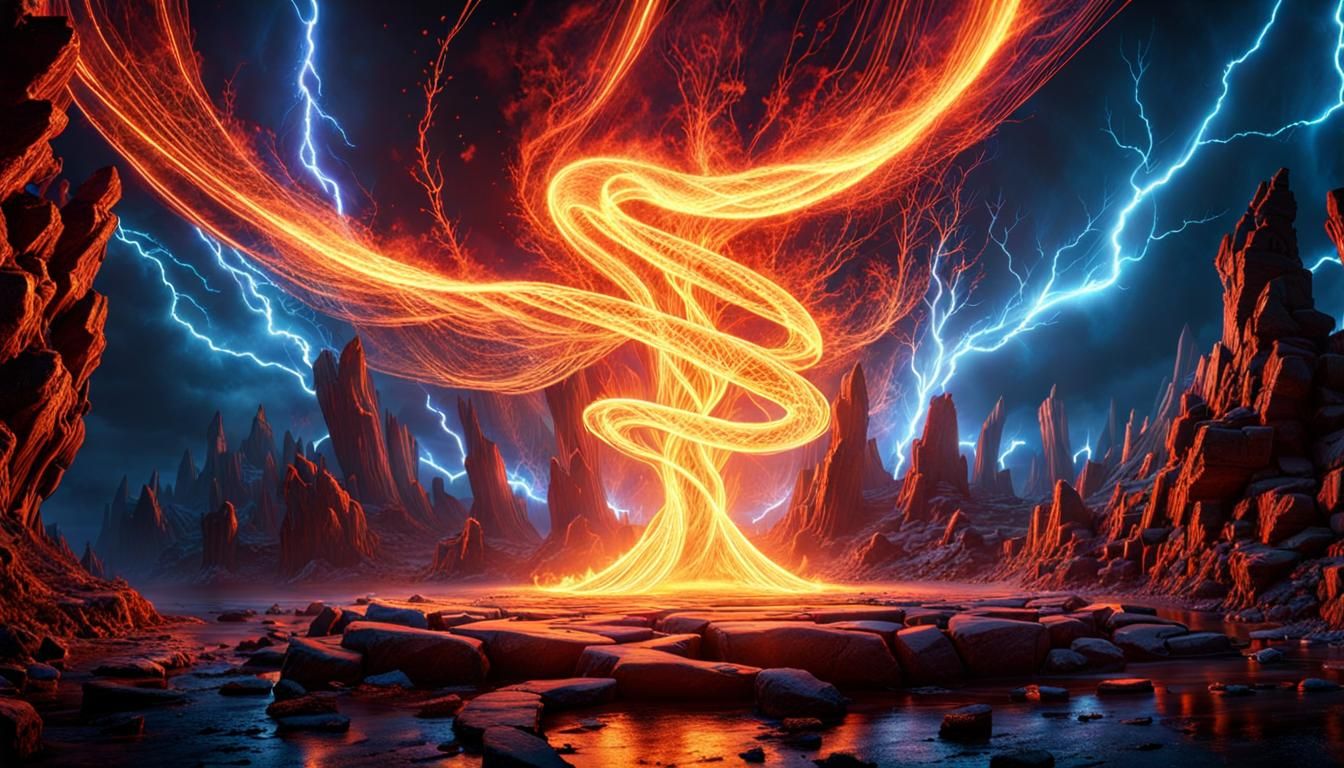 Lightning and fire series