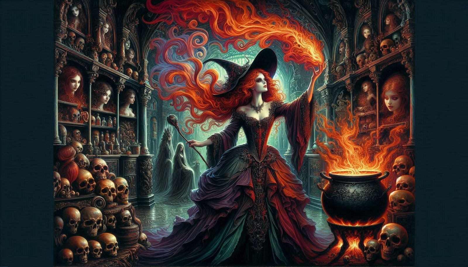 Casting Fire Spells