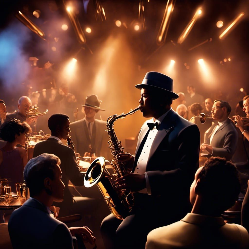 Saxy Jazz  by @Terri Tales