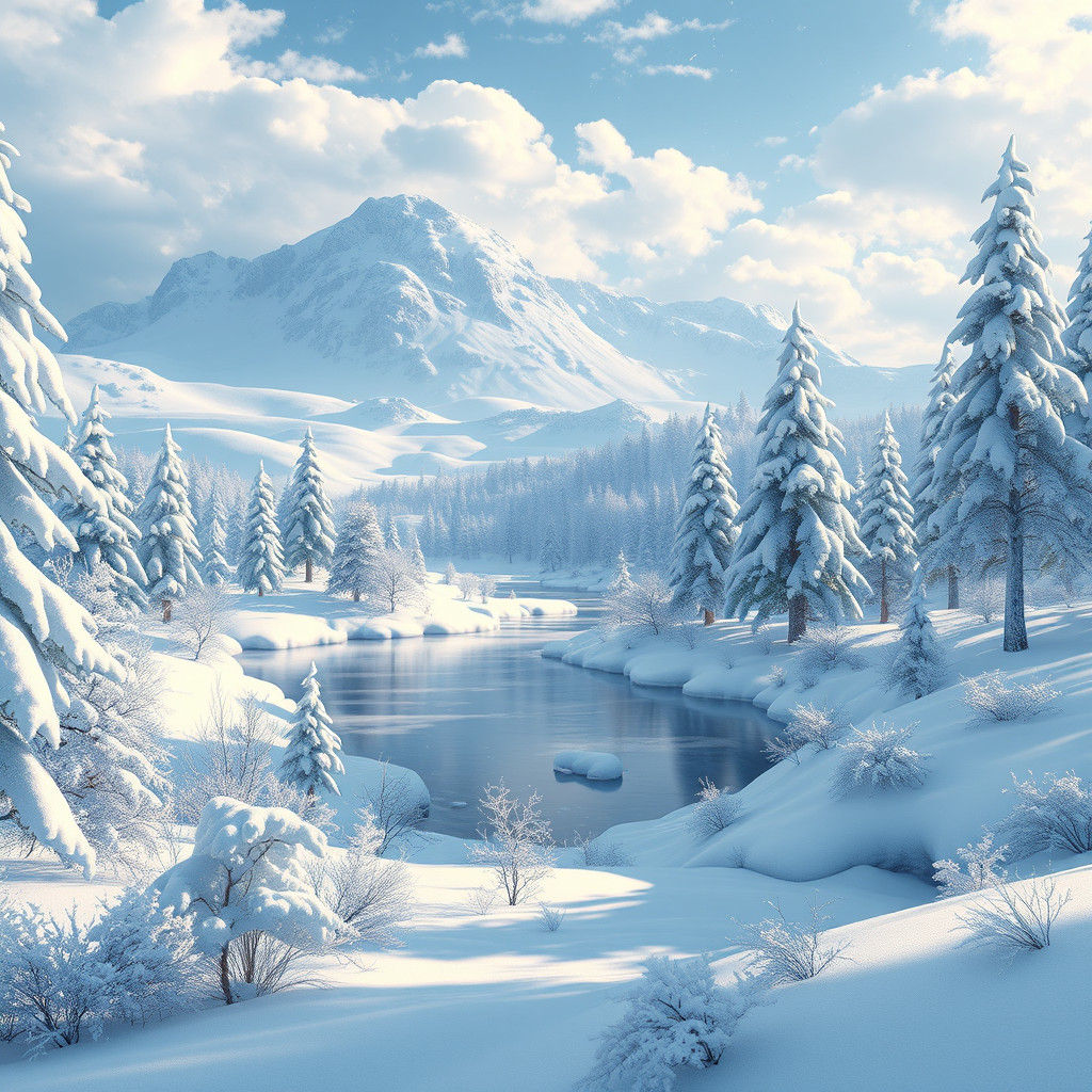 Winter wonderland ❄️  by @Amryn Bell