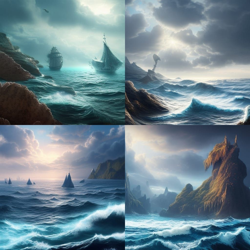 Beautifull Ocean Landscape
