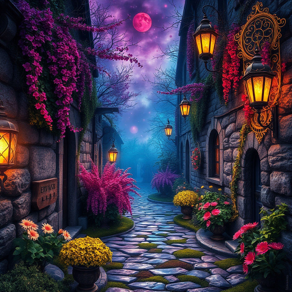 Medieval Cobble and Stone Alley #3