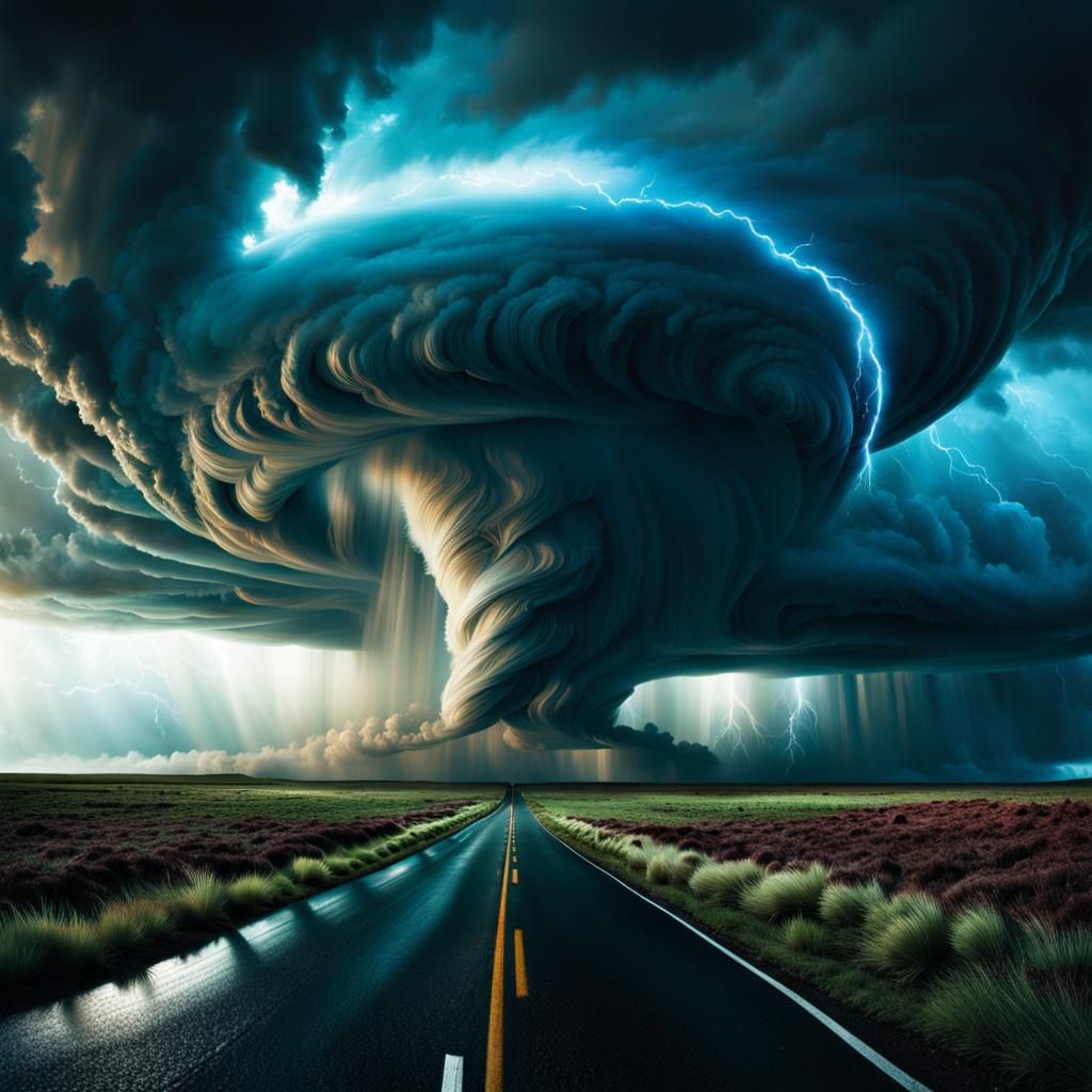 Tornado!! - AI Generated Artwork - NightCafe Creator