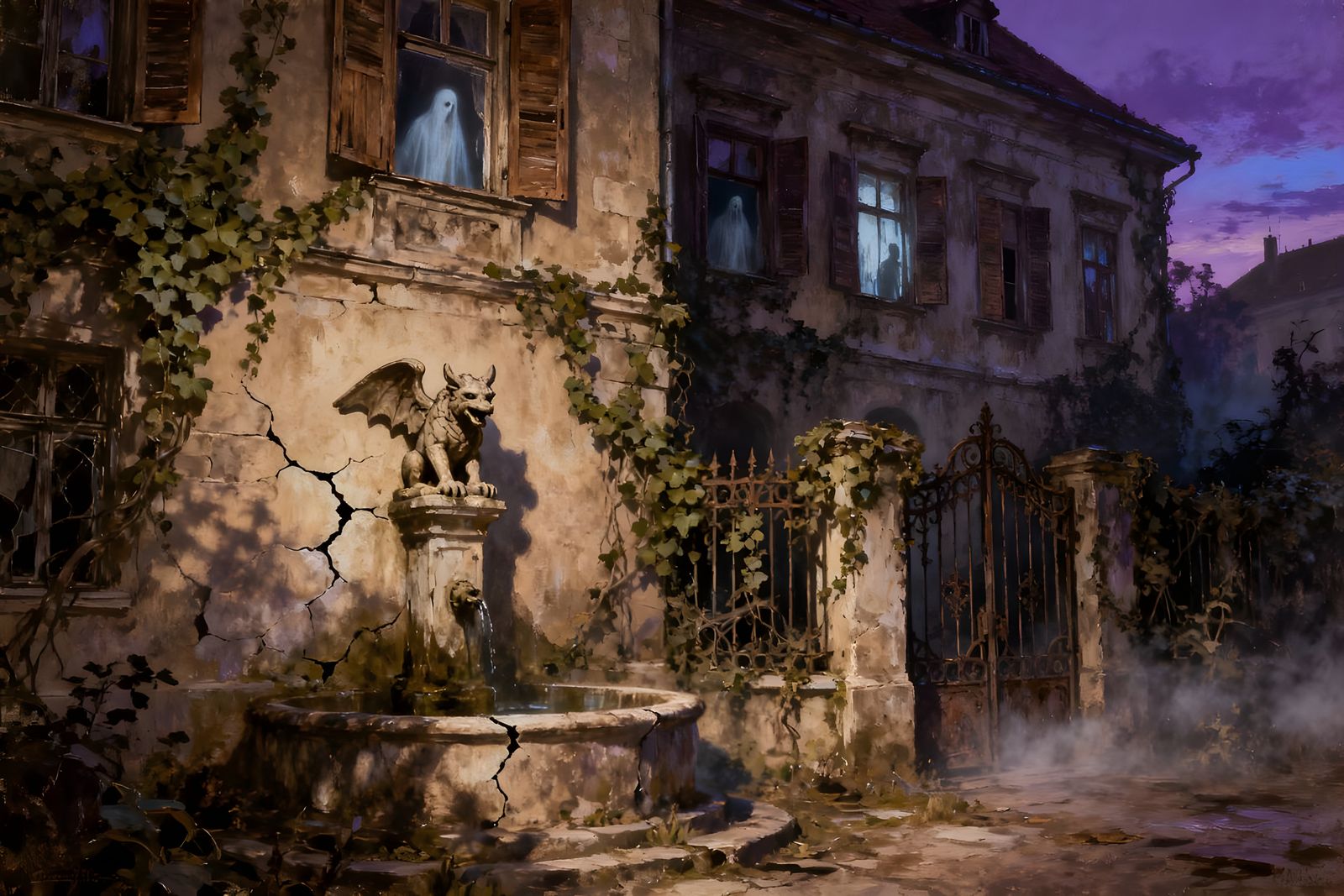 Haunted Mansion   by @YLFB