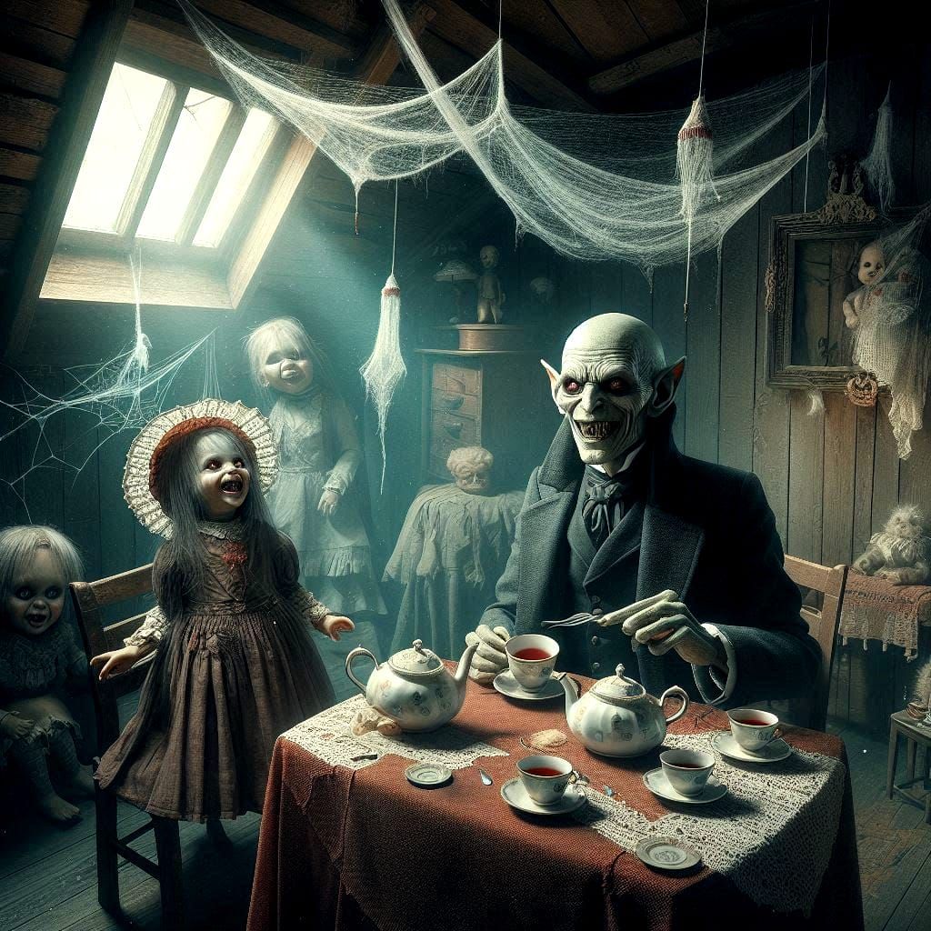 Nosferatu tea party