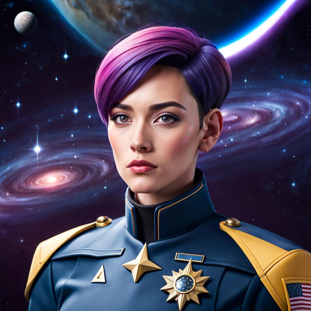 spacey cadet non-binary male
