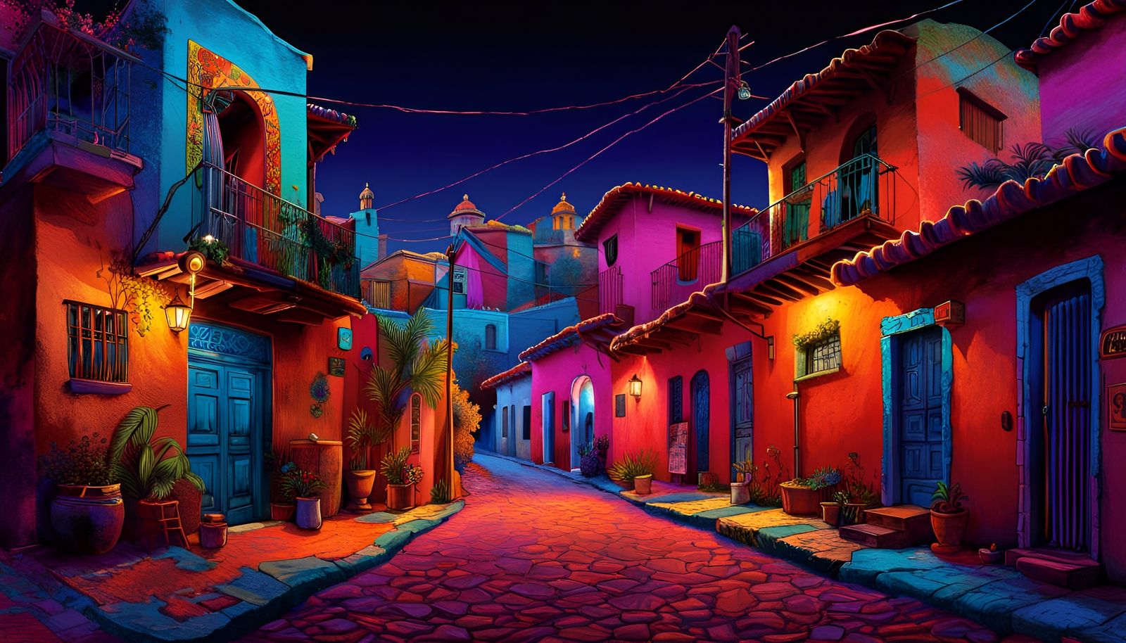 Swanky Mexican Village   by @lawrencelot