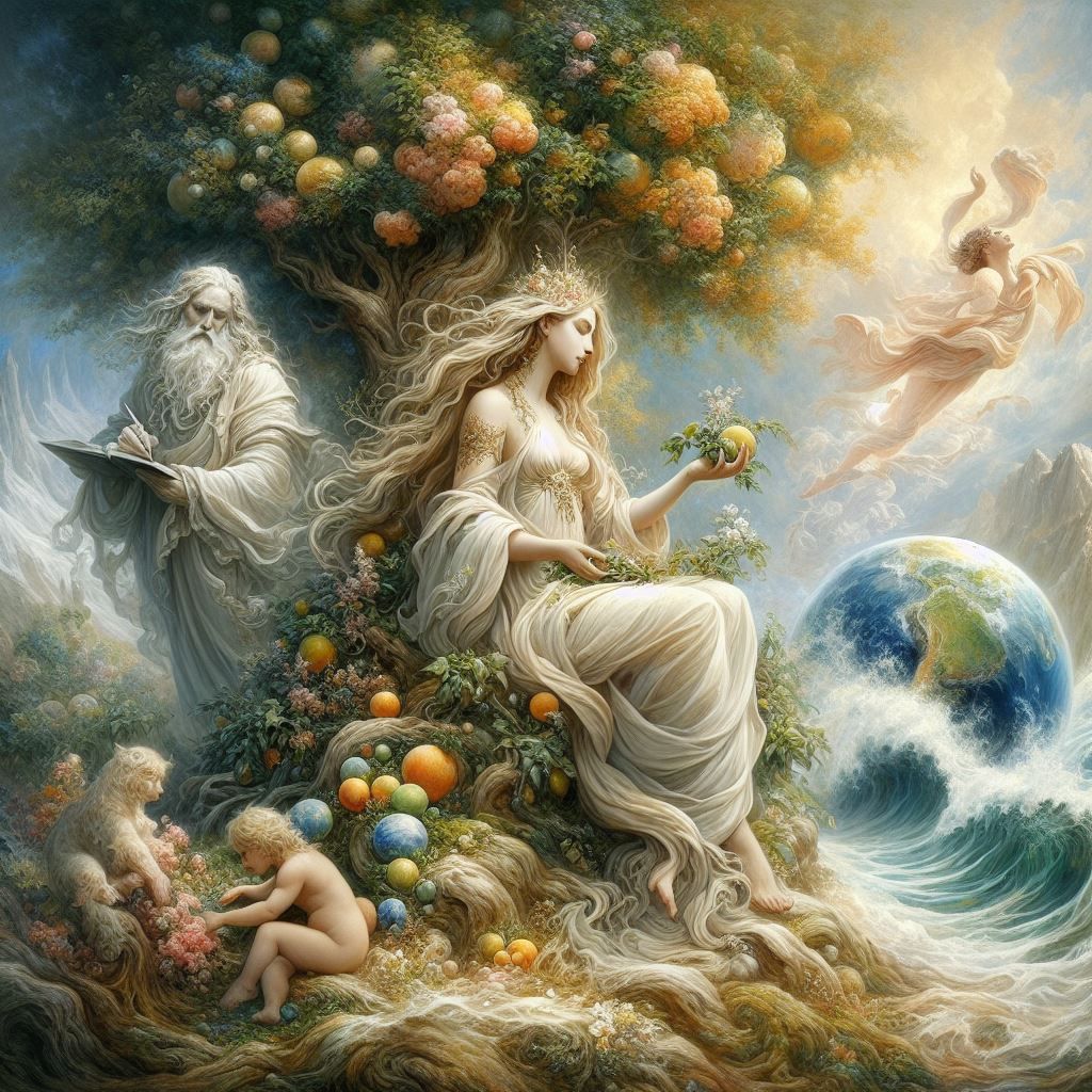 Mother Earth and Father Time Series - 28