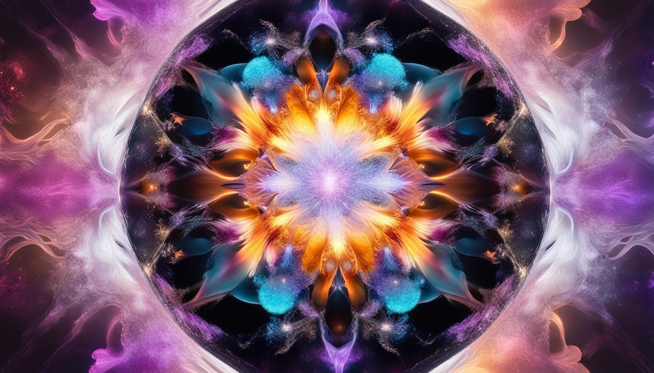 kaleidoscopic flower - AI Generated Artwork - NightCafe Creator