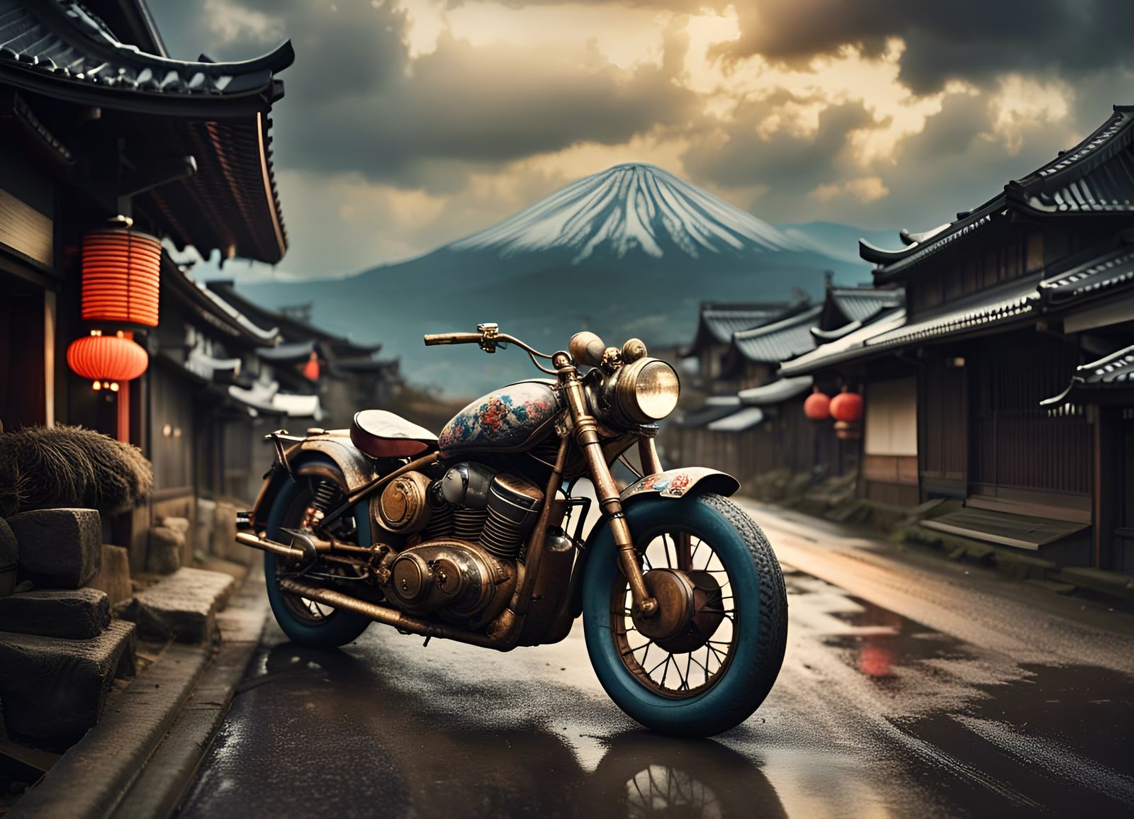 Antique Japanese Bike