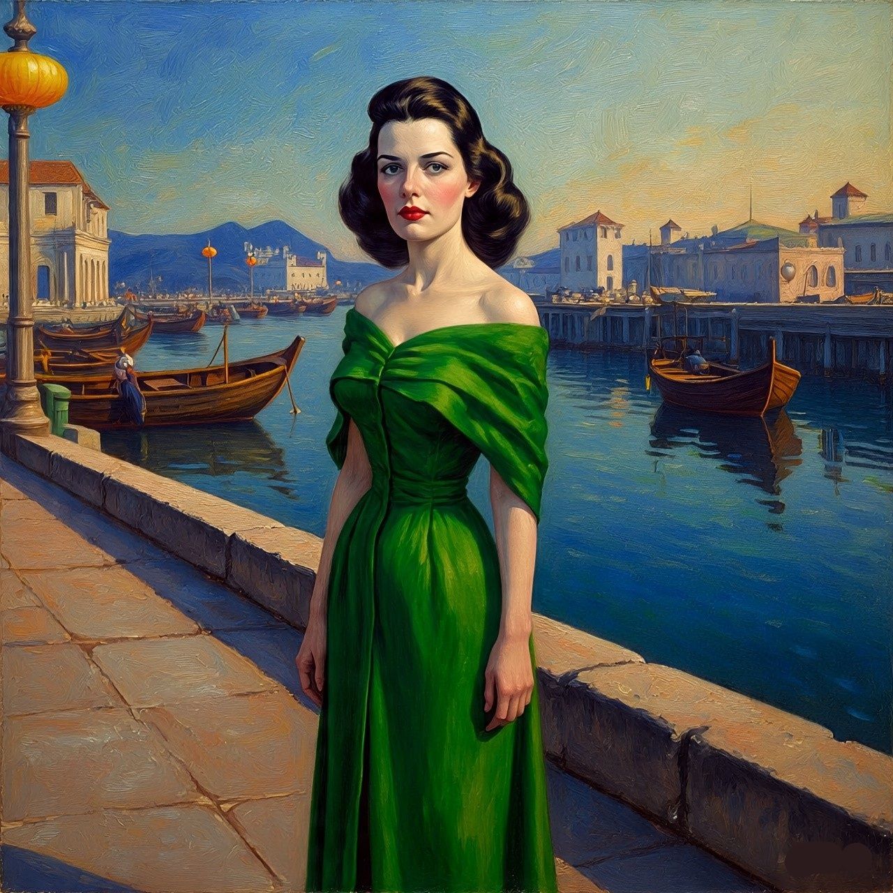 "And you want to travel with her. And you want to travel bli...