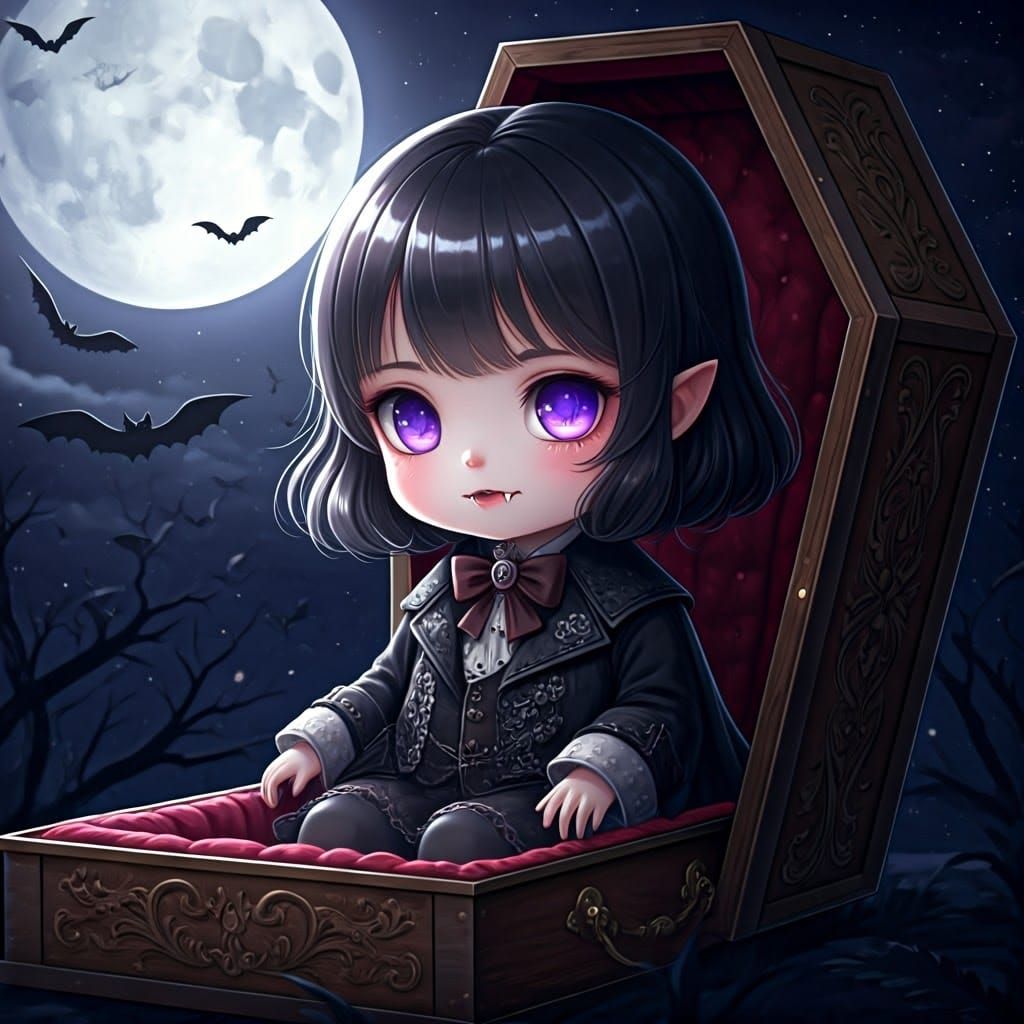 Anime Vampire  by @Stalean