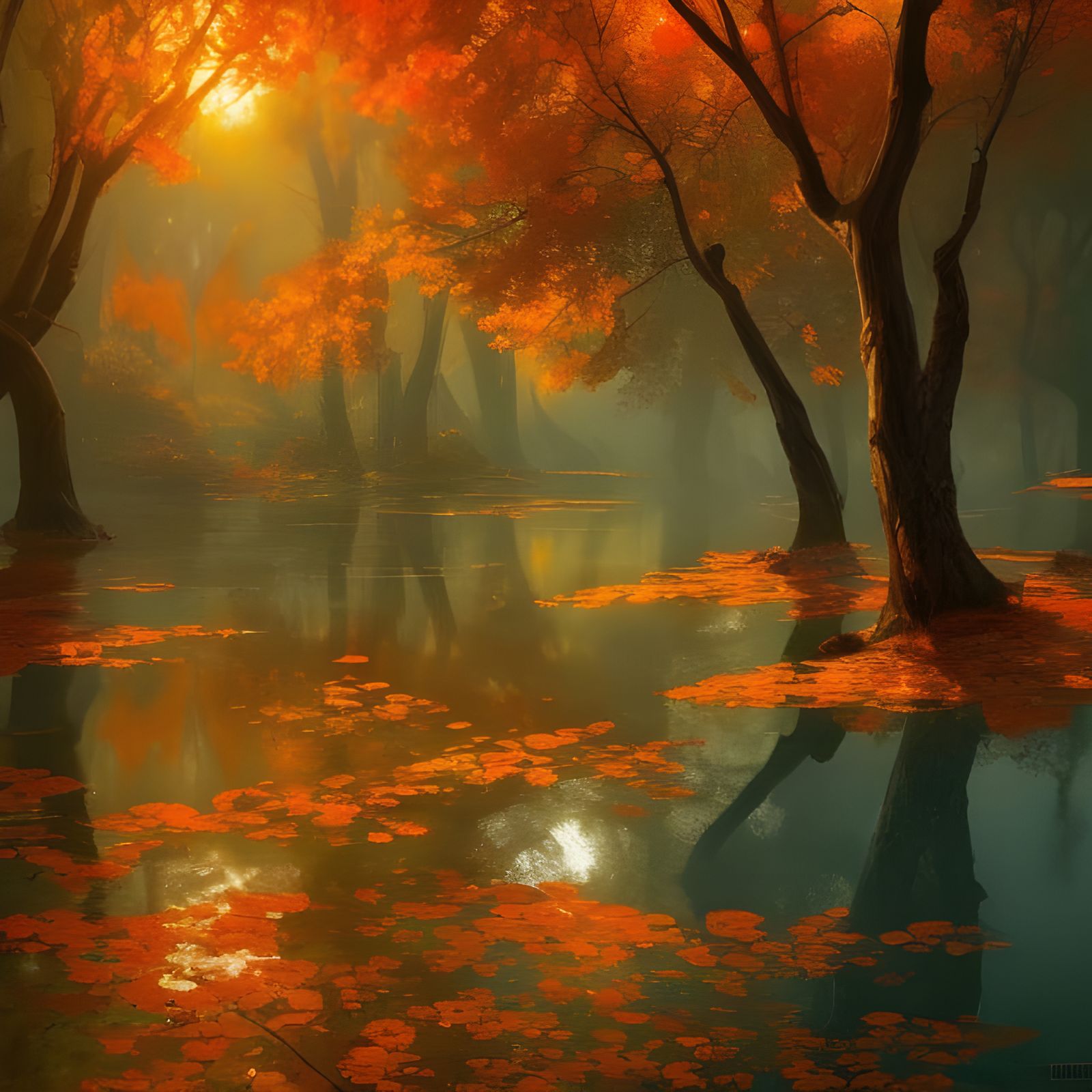 Autumn Lake undefined