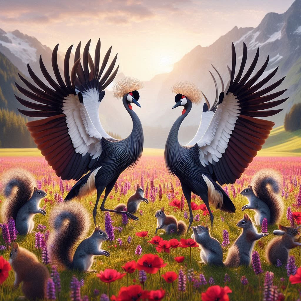 A Big Applause to the Dancing Cranes