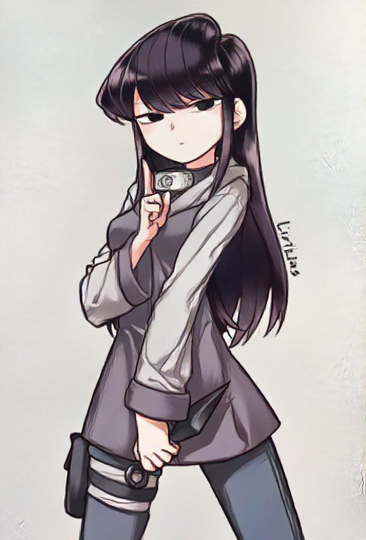 Just like that komi great pose!