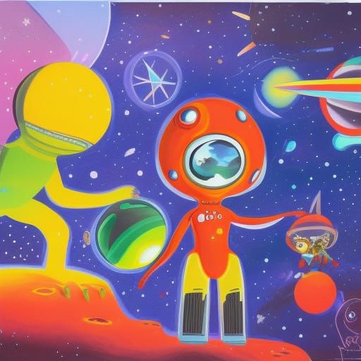 Galactic Adventure cartoon