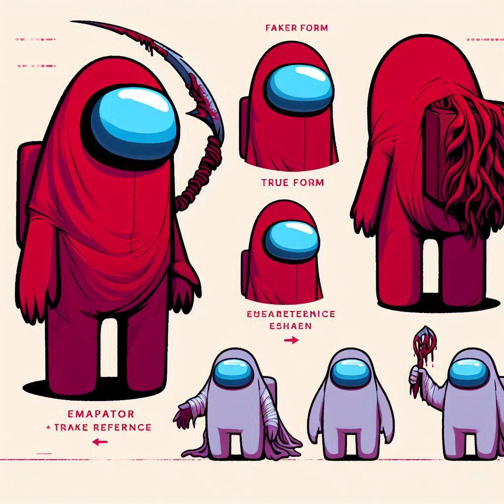 A Horror Among Us Impostor OC