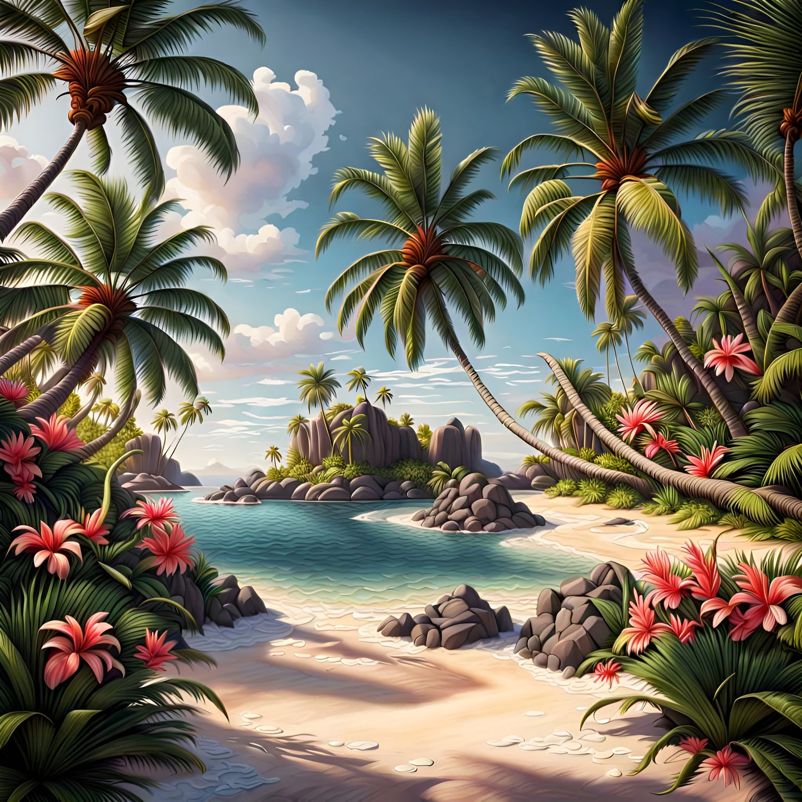 island oasis  by @Patsy 