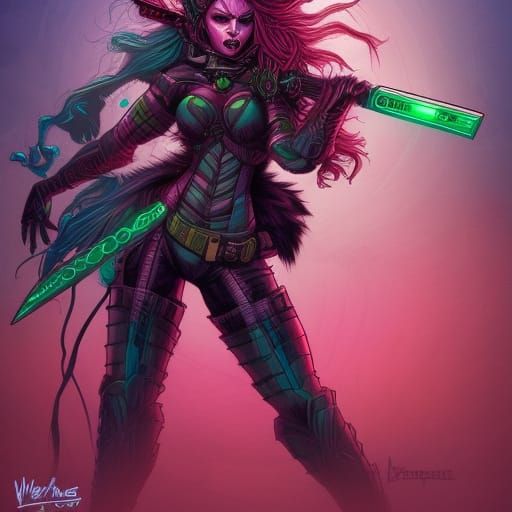 She-wolf spiritual warrior