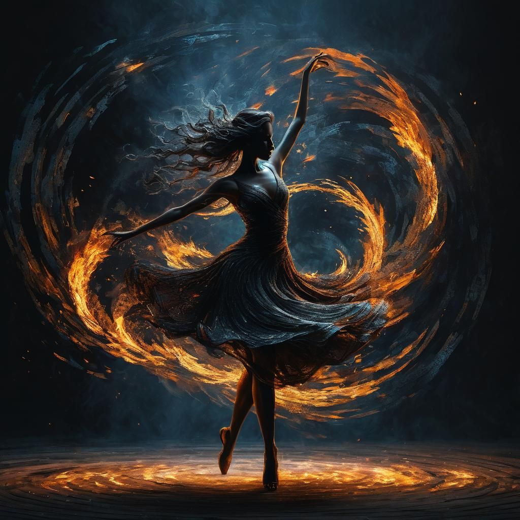 fire dance  by @photon