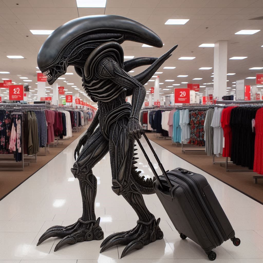 Xenomorph in department store