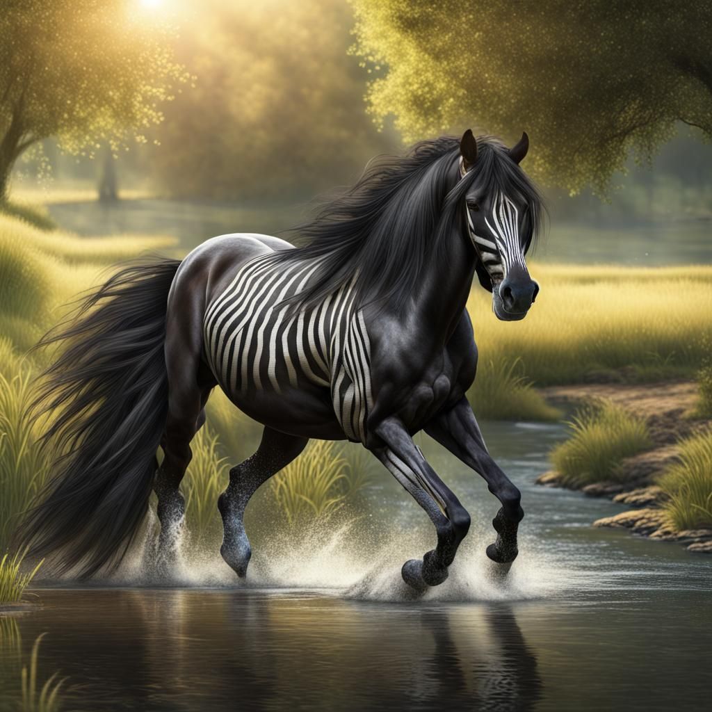 Striped Horse II