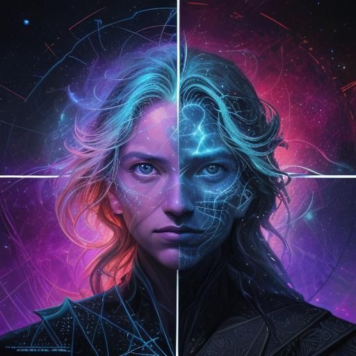 The Illusion of Time: complex network of events onto which w...