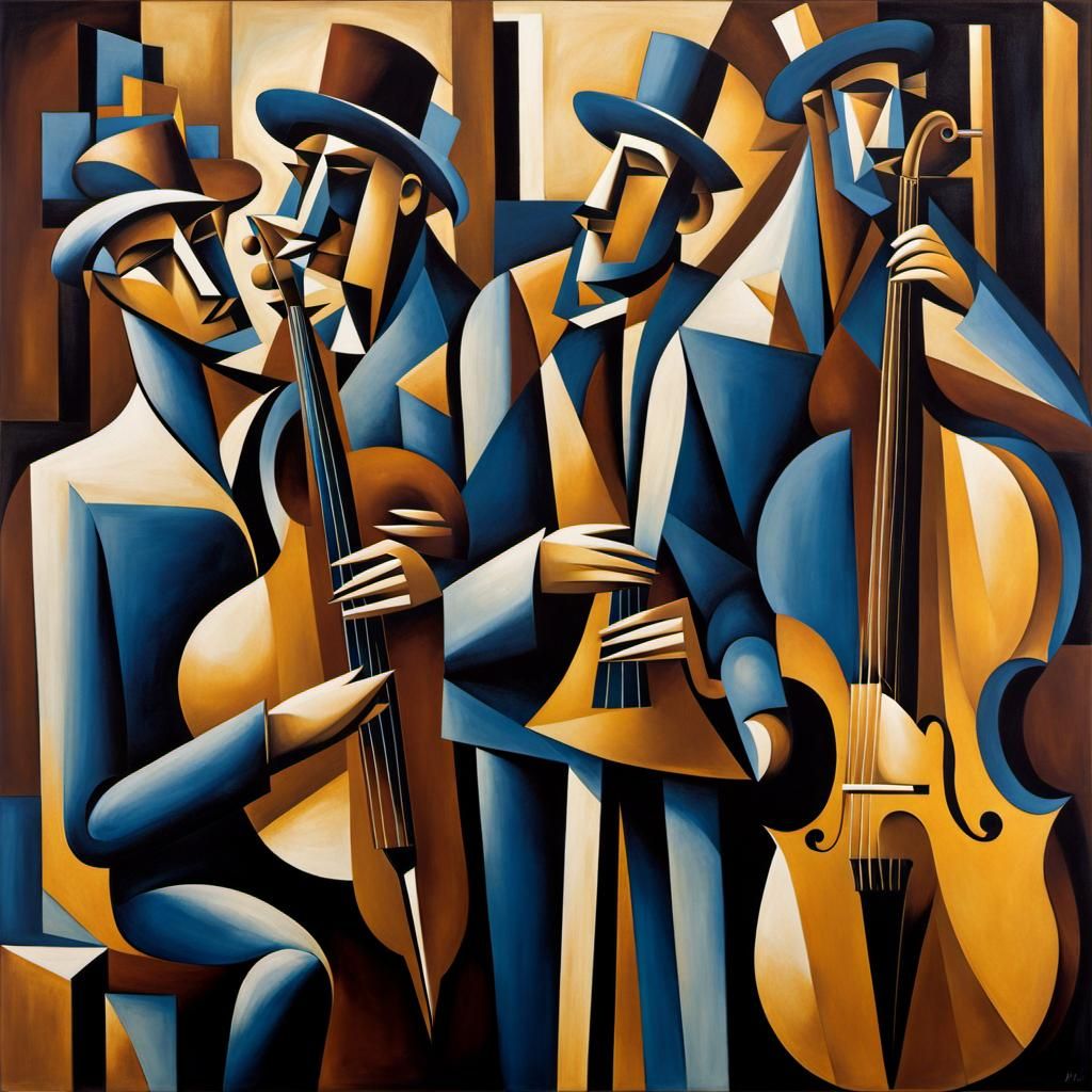 The cello band  by @Gokiburi