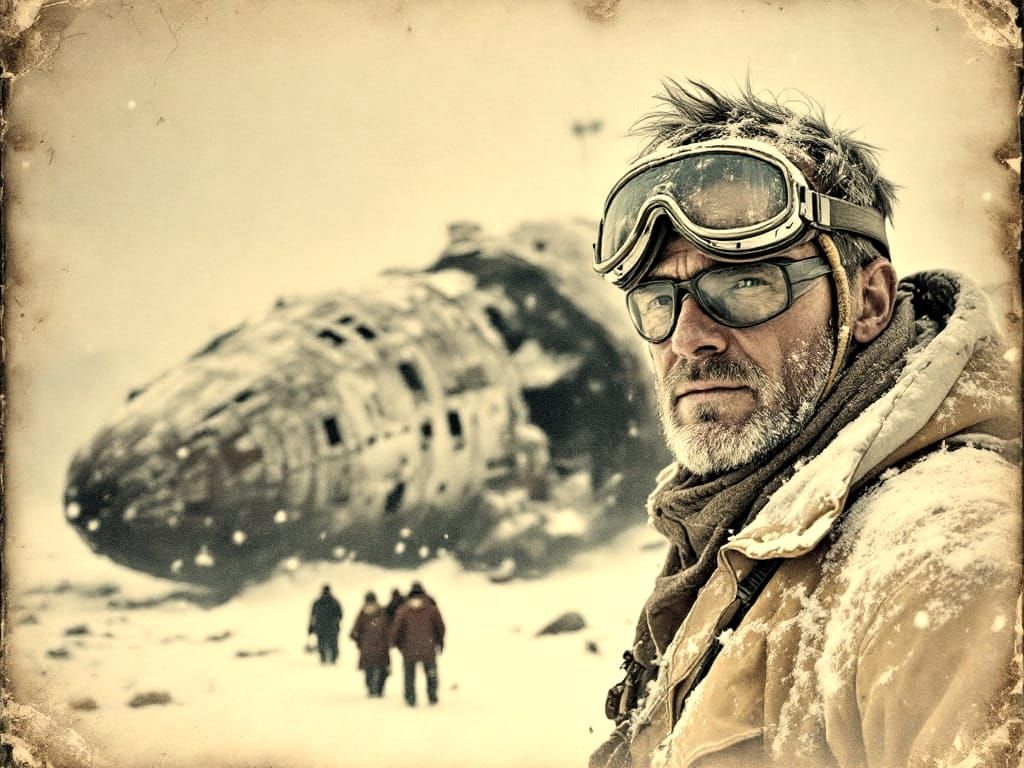 The Lost Expedition - Antarctica (1957)  by @Shywolf