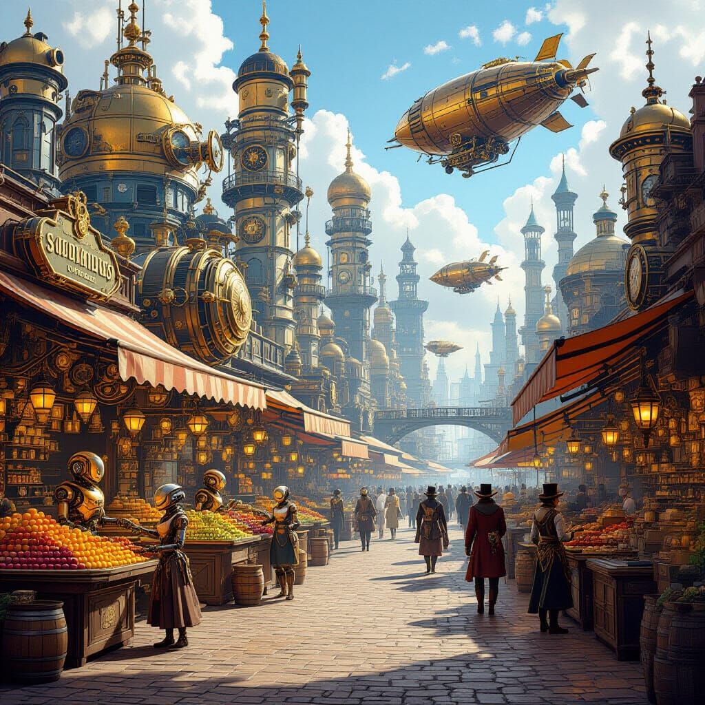 Steampunk Bazaar & Airships 