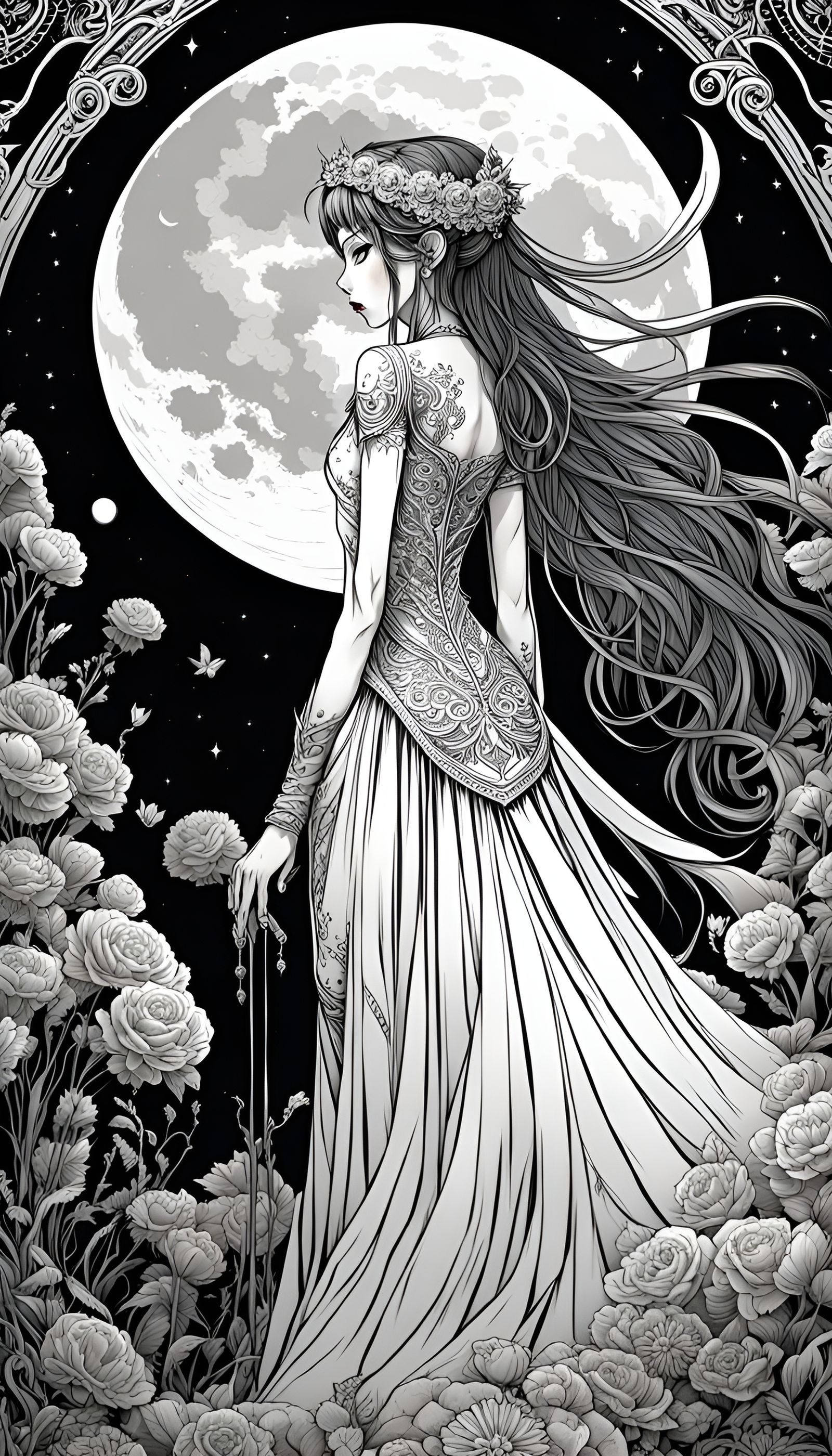 Beautiful Bride  by @Skullvia