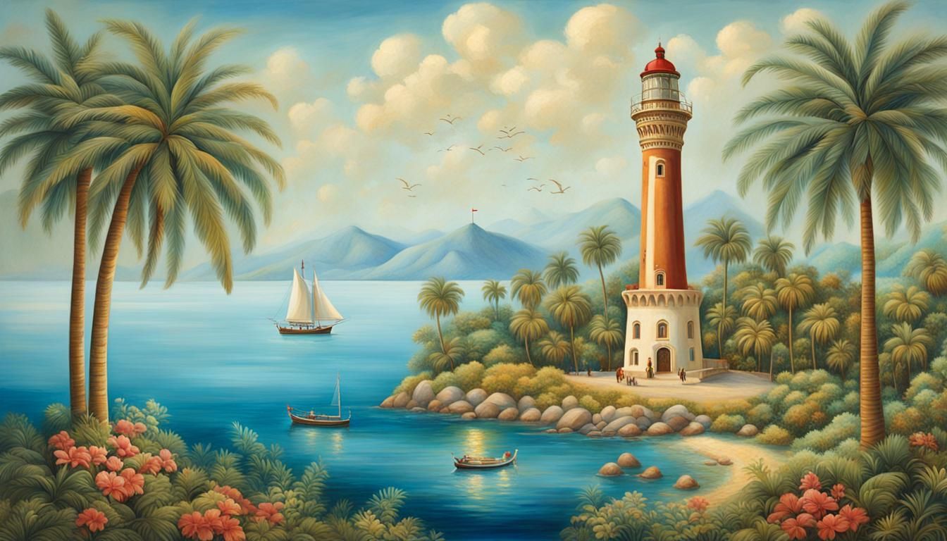 “Lighthouse in a Tropical Paradise": Transport viewers to a ...