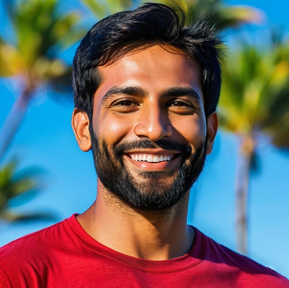 Pablo, a   young handsome bearded man