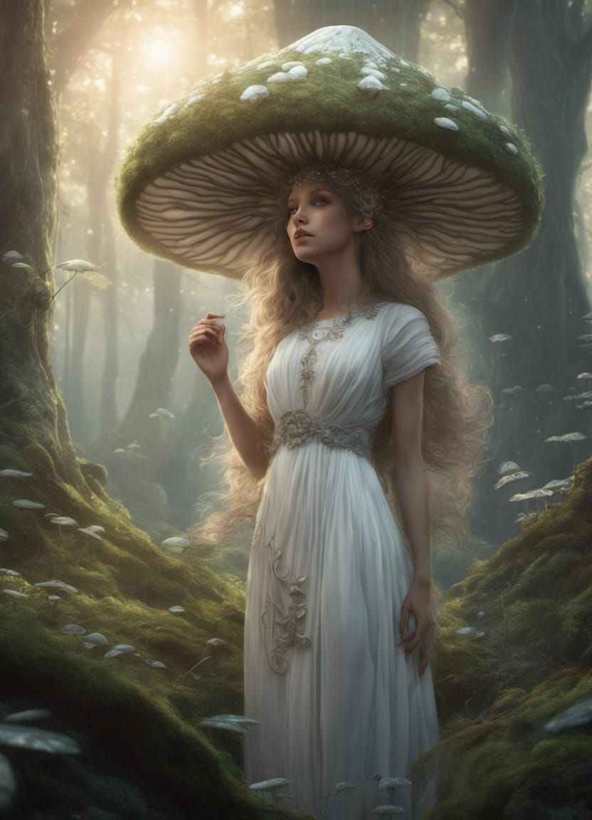Enchanted mushroom forest maiden 3