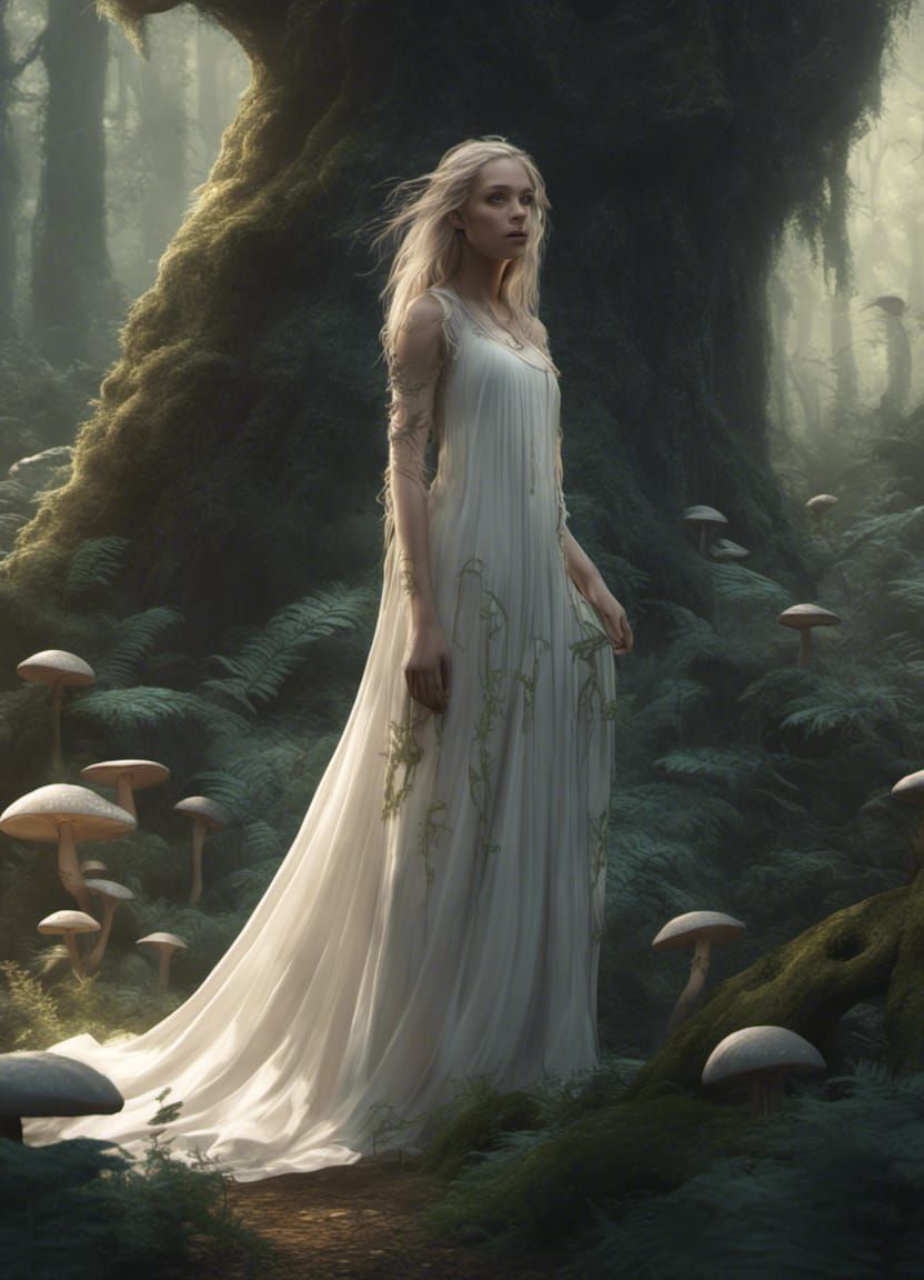 Enchanted mushroom forest maiden 4