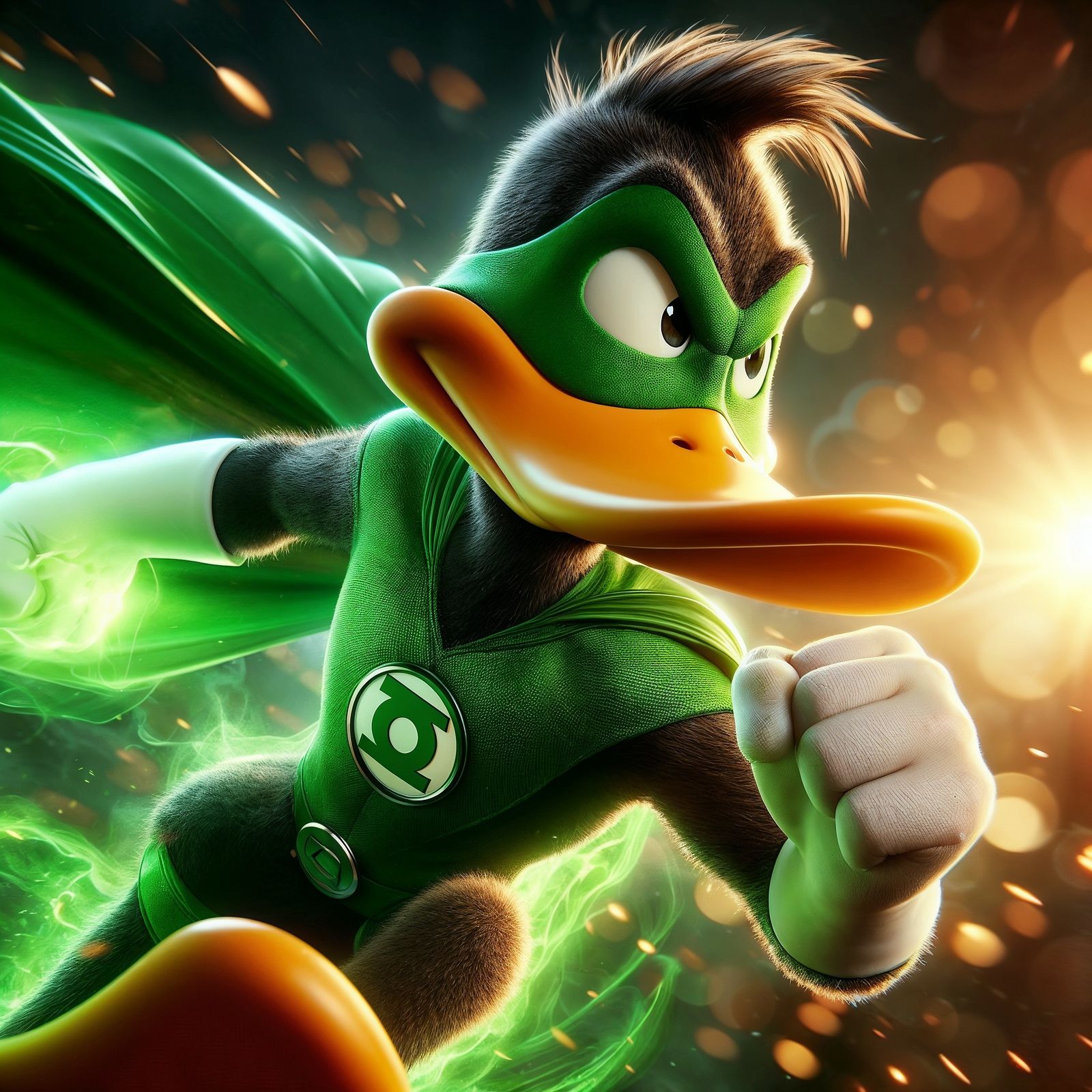 Green Lantern - Daffy Duck
