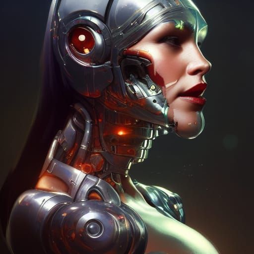 Cyborg - AI Generated Artwork - NightCafe Creator